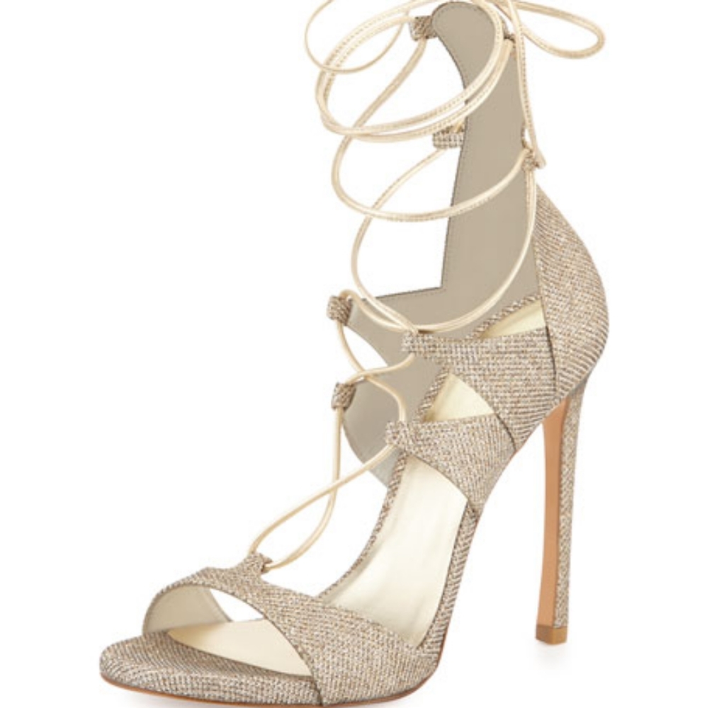 Stuart Weitzman Legwrap Sandals - Picture 4 of 8